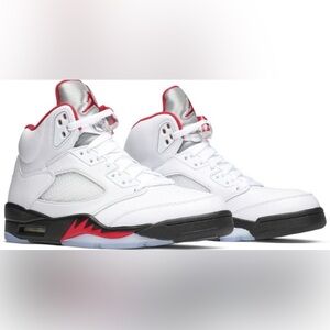 Jordan 5 Retro "silver tongue fire red" (2020) - 13M